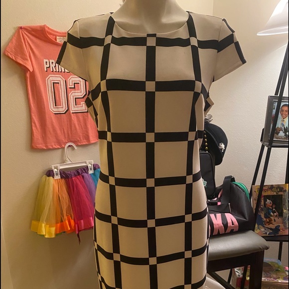 New York Clothing Co. Black&White geometric block - Picture 3 of 5